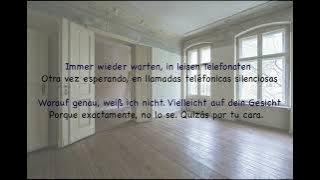 Annenmaykantereit - 3. Stock Lyrics (Spanisch - Deutsch)