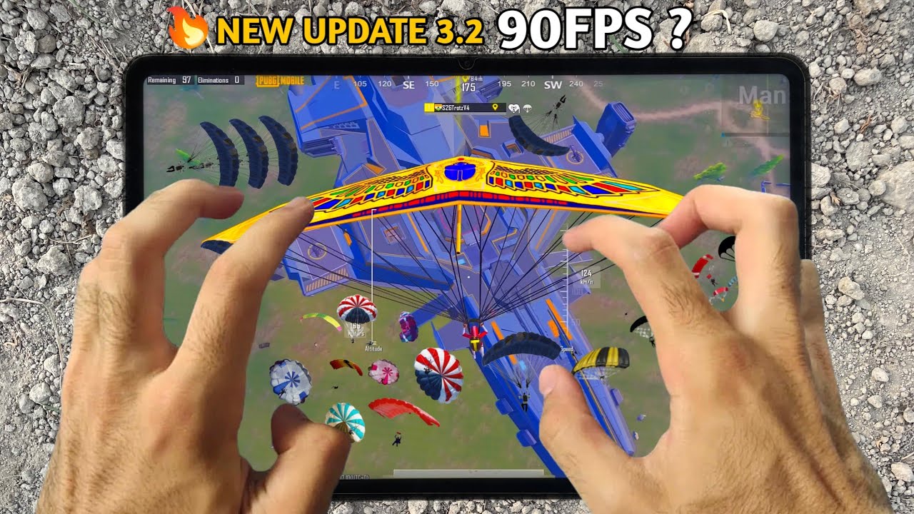 😍 XIAOMI PAD 6 PUBG Handcam 🔥 HDR+60FPS TEST Graphics 