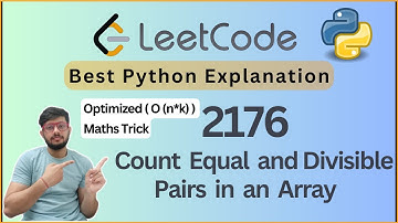 Leetcode 2176 - Count Equal and Divisible Pairs | Easy Brute Force & Optimized Solution in Python 🔢