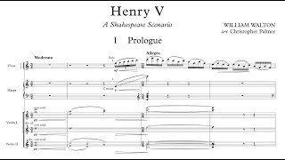 HENRY V: A Shakespeare Scenario by William Walton (Audio + Sheet Music)