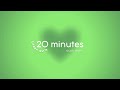 20 minutes green aura timer for deep focus &amp; productivity 💚Aesthetic Focus Countdown ⏱️