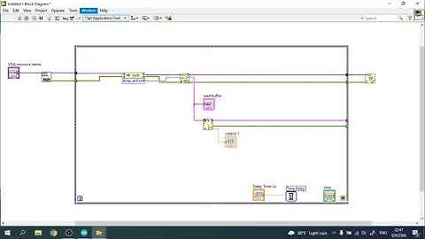 ต่อวงจรและเขียนโปรแกรมเพื่อให้ไมโครคอนโทรลเลอร์แสดงค่าอุณหภูมิบนโปรแกรม LabView  (RTD Temperature)