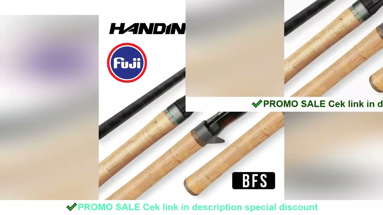 HANDING Magic L Micro BFS Fishing Rod 78g Carbon Fishing Rod Lure Weight 1-8g FUJI O+A Guide Rings U
