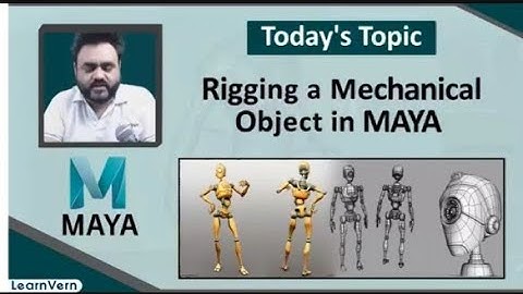 Rigging a mechanical object || 3D Animation in Maya || @deal education || @studylikepros001