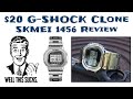 Does the $20 Full Metal G-Shock Clone Suck!?? - SKMEI 1456 Review