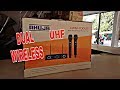 AHUJA AWM-700U2 DUAL UHF WIRELESS MICROPHONE UNBOXING & REVIEW