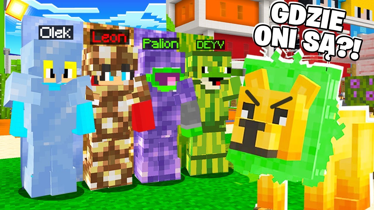 NAJLEPSZY CHOWANY ZBROJAMI z CAŁYM PALIONOWEM w Minecraft!