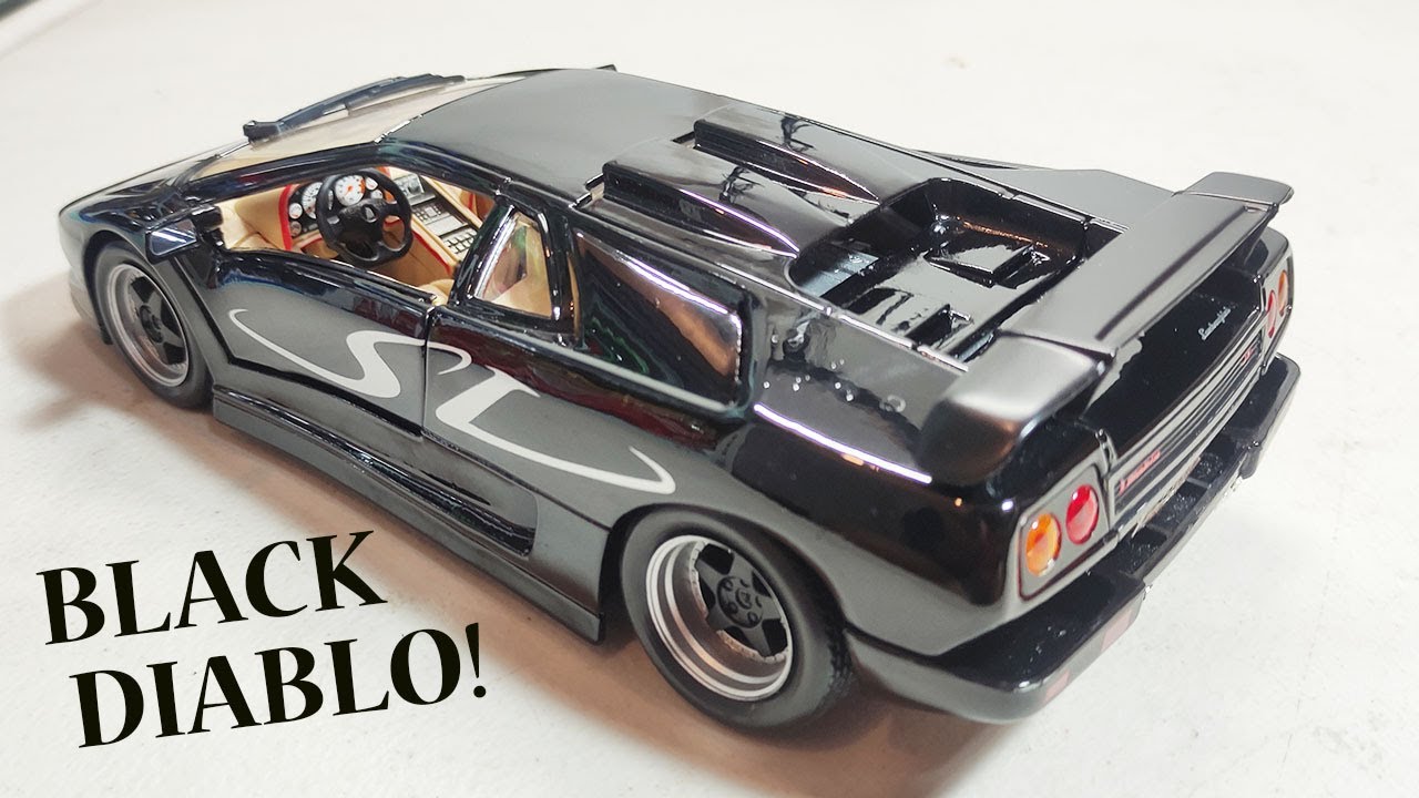 1:18 Lamborghini Diablo SV diecast model by Maisto - YouTube