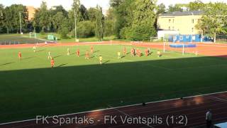 31.07.11 FK Spartaks (Jurmala) - FK Ventspils (1:2)  Latvijas Kausa izcīņa | Astotdaļfināls