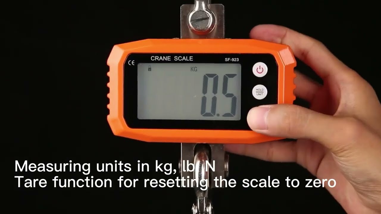 Suofei SF-923 500kg 1000kg Ocs Crane Scale Hanging Weighing Digital Scale Aluminum