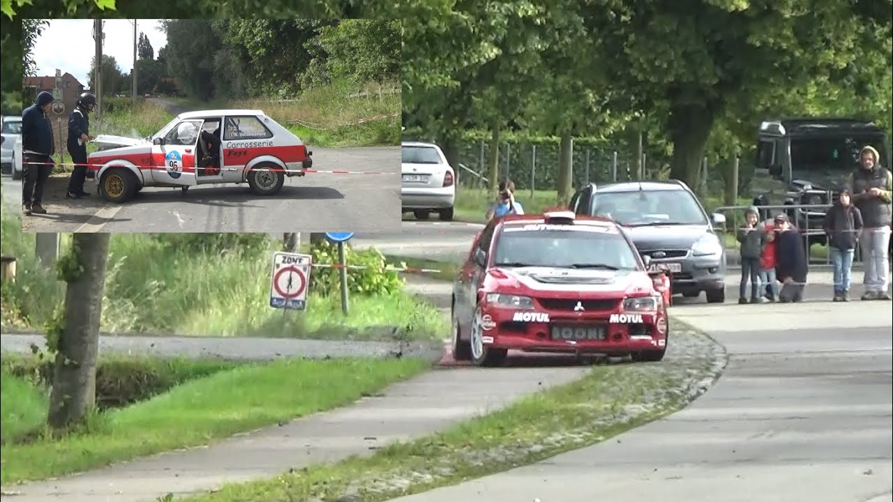 Rally van Wervik 2024 - SS1: Geluwe 1 - all cars + second half SS2 Wervik 1 (raw footage)
