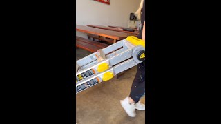 22 Ft Reach Aluminum Multi-Position Ladder