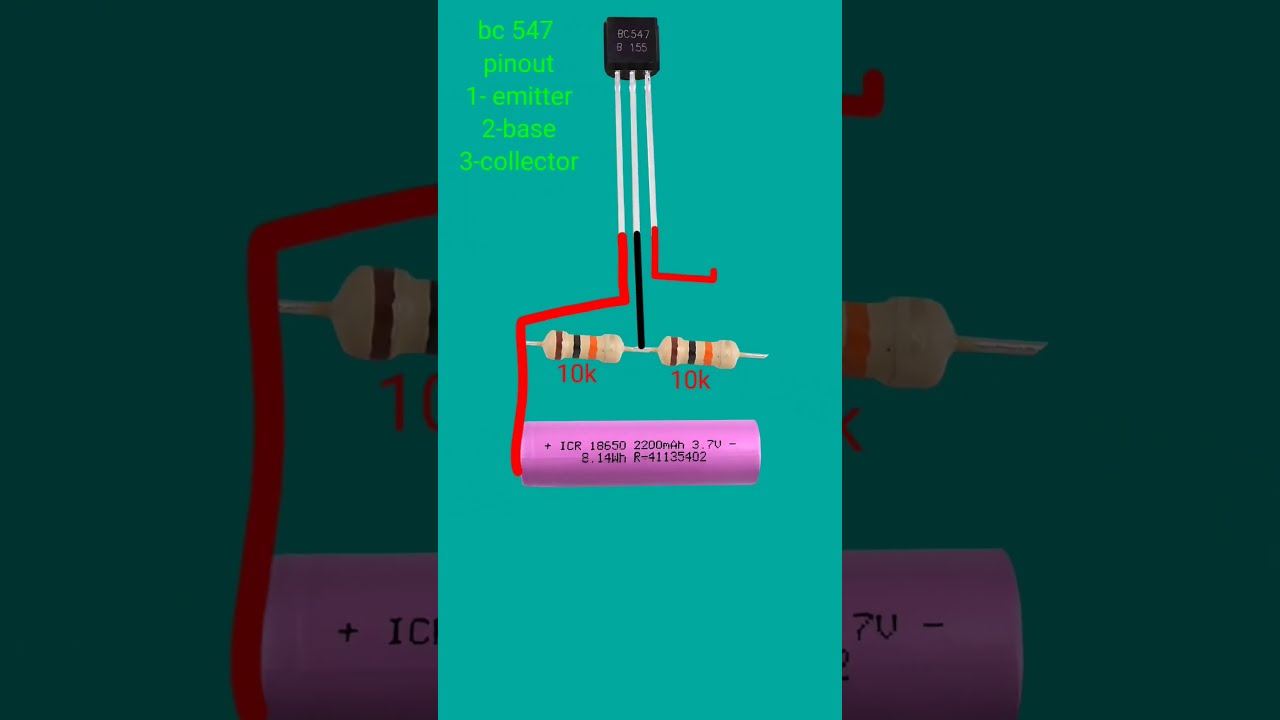 Bc547 Transistor Voltage Regulator Shortvideo