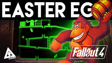 Fallout 4 Donkey Kong Easter Egg "Red Menace"