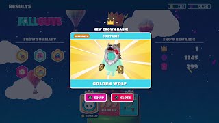 Fall Guys: Unlocking the Golden Wolf Upper! (Crown Rank 41)