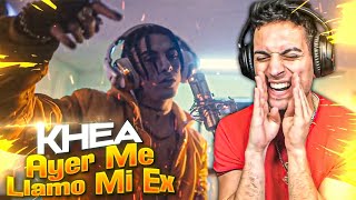 REACCIONANDO A KHEA - Ayer Me LLamó Mi Ex ft. Lenny Santos