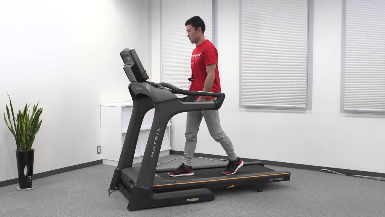 トレッドミルT70/TF30】かんたんスタートガイド | Matrix Fitness 
