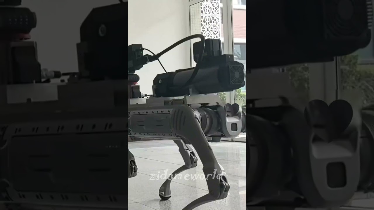 When Sci-Fi Meets Logging: Watch This 4-Legged Laser Cutter Redefine Forestry