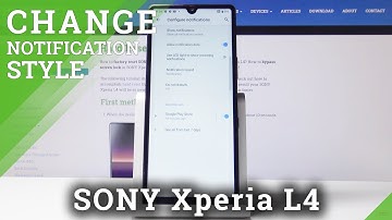How to Set LED Notification in SONY Xperia L4 – Notification Settings