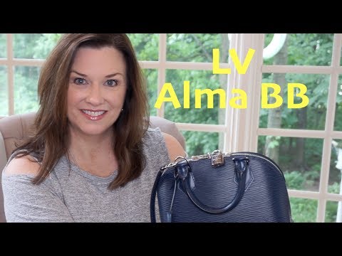 Louis Vuitton Alma Bb Indigo EPI