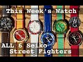 ALL 6 Seiko V Street Fighter editions in detail! | This Week's Watch | TheWatchGuys.tv