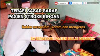 STROKE RINGAN, RAHIM MENGALAMI GUMPALAN 2X PENGOBATAN PASIEN KINI MULAI MEMBAIK.