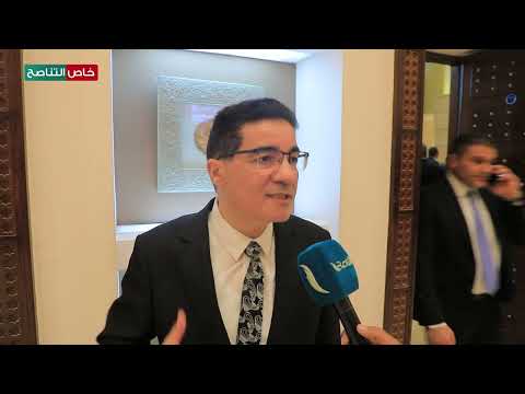 أشرف دوابة خلال ورشة عمل عن أدوات الاستثمار في المصارف الإسلامية