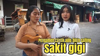 Pengamen cantik..!!!Lia haliza vs Nia hazizah sakit gigi