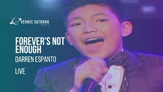 Darren Espanto - Forever's Not Enough [LIVE]