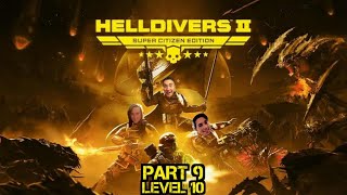 Helldivers 2 Part 9 LEVEL 10