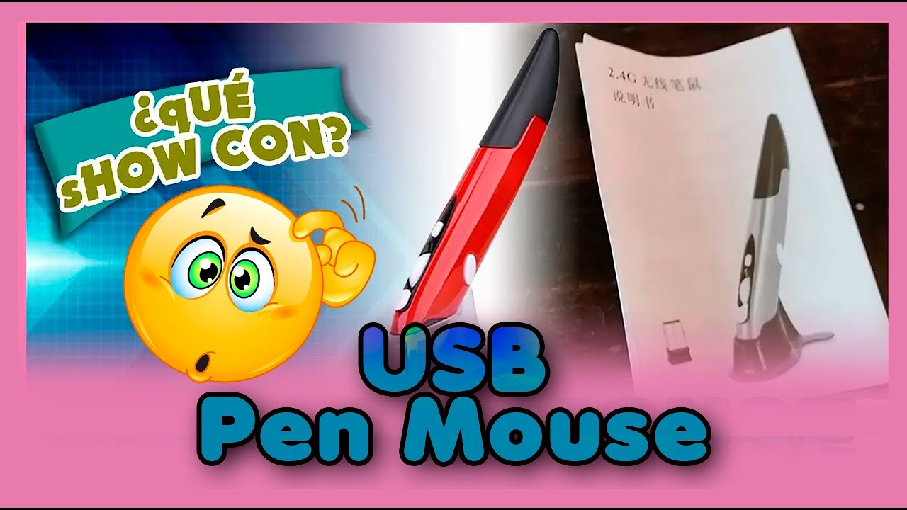 Pen Mouse inalámbrico ¿Diferencia con un mouse común? - YouTube