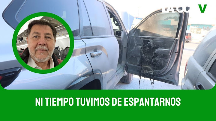 NOROÑA EXPLICA el INCENDIO de CAMIONETA en la que VIAJABA