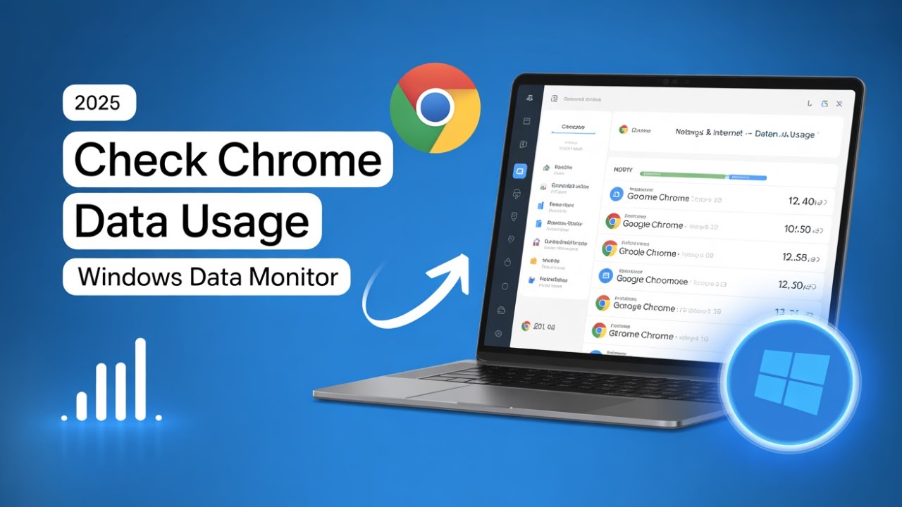 How to Check Your Google Chrome Data Usage on Windows!