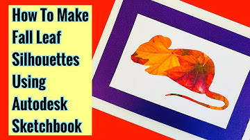 Fall Leaf Silhouettes With Autodesk Sketchbook