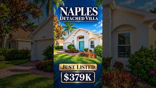 3516 Magenta Ct 15  | $379K Naples Detached Villa | Charming Coastal Living