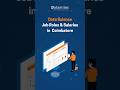 Data Science Job Roles & Salaries in Coimbatore | #datasciencecoimbatore