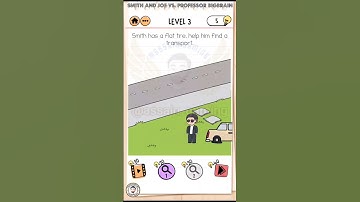 Brain Test 2 Smith and Joe vs. Professor Bigbrain Level 3