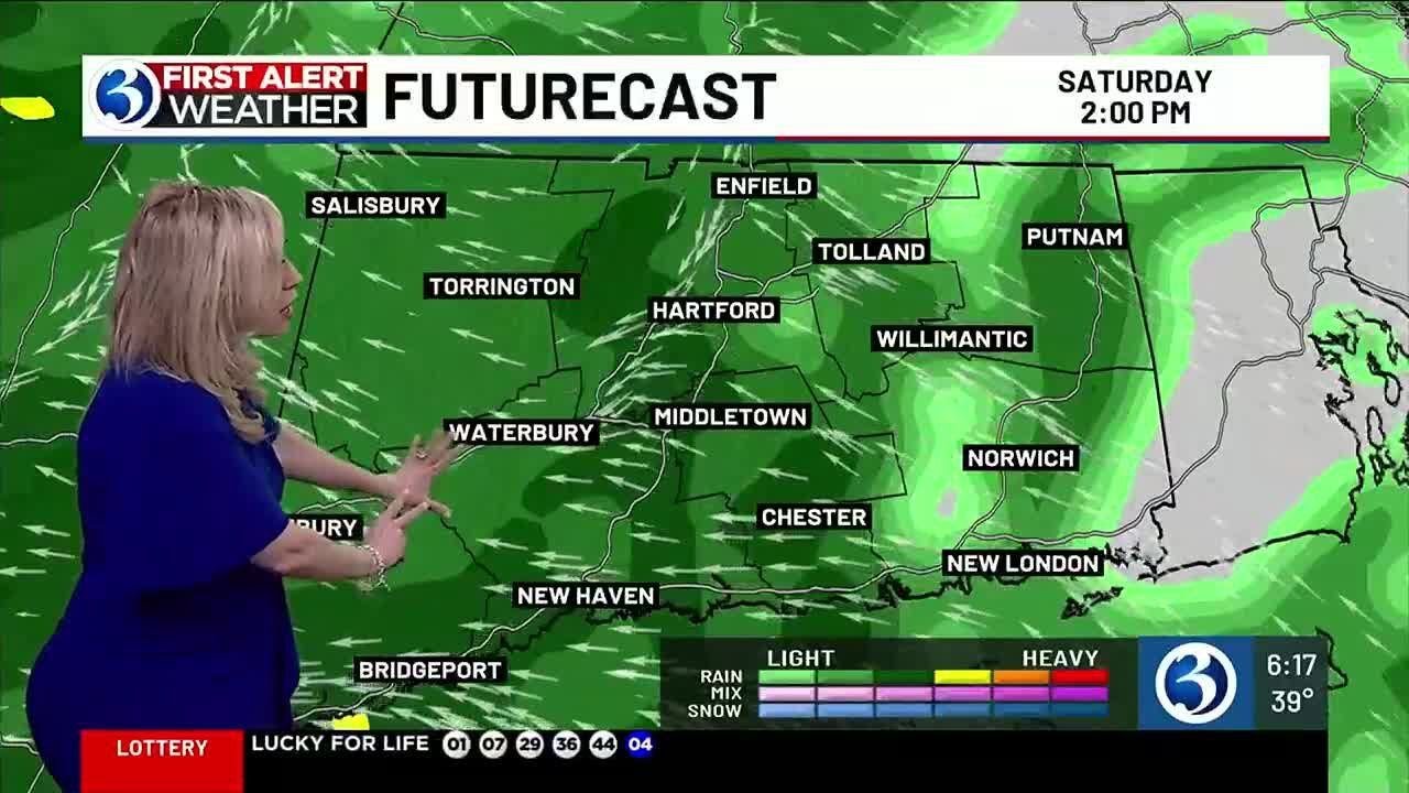 FORECAST: Steady rain by Saturday afternoon - YouTube