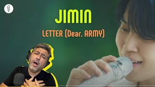 JIMIN | DEAR ARMY | Vocal coach REACTION & ANÁLISE | Rafa Barreiros