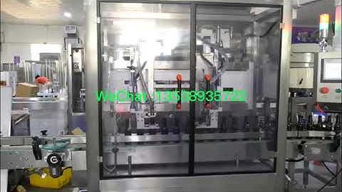 soy sauce filling and capping line