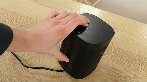 Sonos One Resetten In 2 Minuten, hoe moet dat?