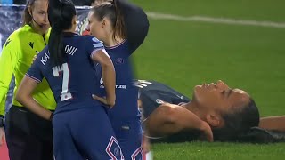 Sakina Karchaoui • Falls & Injuries | Part 3 (UWCL 2021/2022)