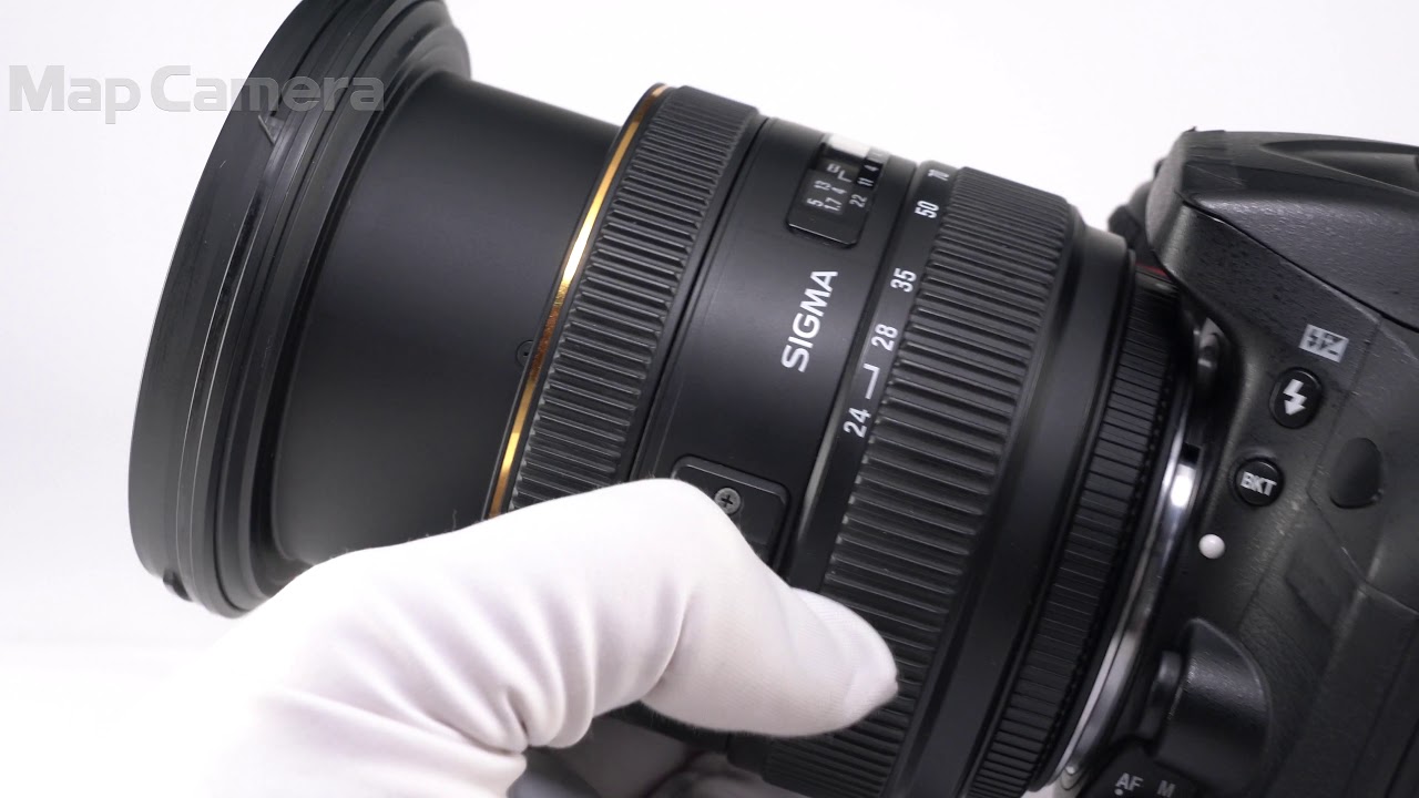 SIGMA (シグマ) 24-70mm F2.8 IF EX DG HSM (ニコン用) 並品 - YouTube