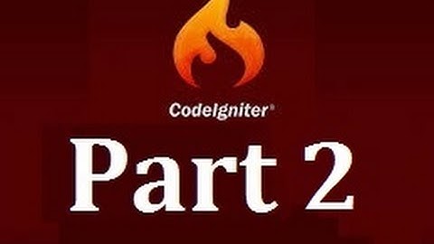 CodeIgniter Essential Training - What is MVC - Part 2