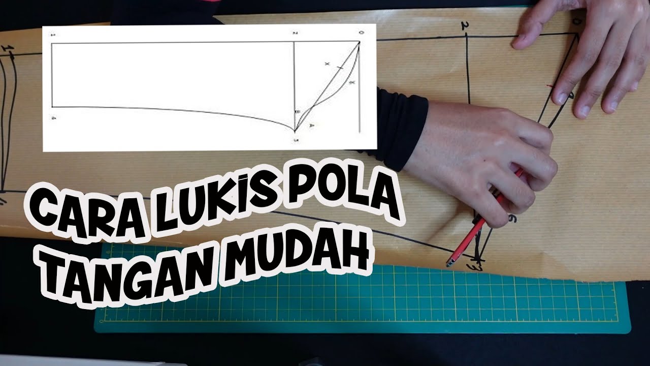 CARA LUKIS POLA TANGAN UNTUK BEGINNER