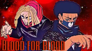 Celebrity Code Blu | Choso & Yuji song| "Blood for Blood" | Feat. @CallonB | (Official AMV) Net Worth