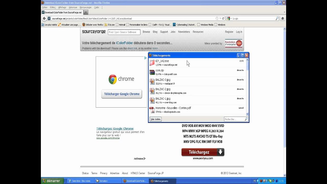 Changer La Couleur Des Icones Sous Windows Xp Youtube