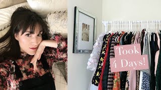 Decluttering My Closet | Carolina Pinglo