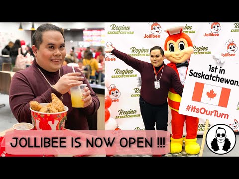 Vlog 101 - Jollibee Regina Opening Day