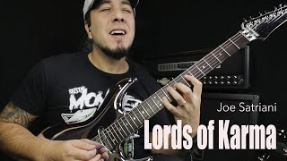 Gustavo Guerra - Lords of Karma - Joe Satriani - Chrome Boy Guitar